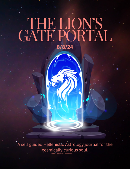 The Lion's Gate Portal Self Guided Astrology Journal